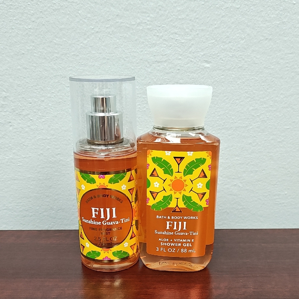 Bath & Body Works FIJI SUNSHINE GUAVA TINI Mini Set
